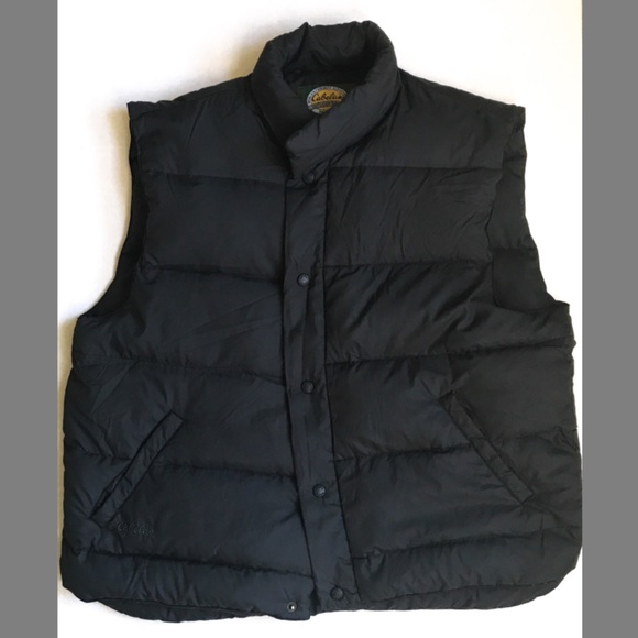 Cabela's Other - Men’s Cabela’s Down Vest | Navy Blue | Size XL